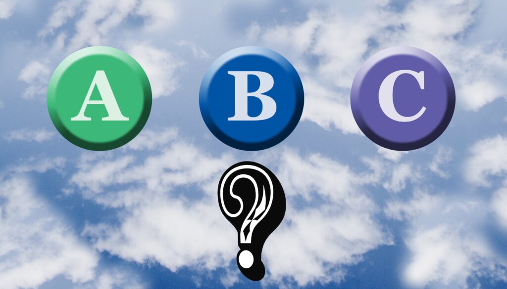 keuzemogelijkheden a, b, c; zoek een coach, vind een coach, op zoek naar een coach, ik zoek een coach